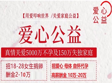 汨罗捐卵助孕生子 爱心志愿者招募